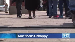 Study: Americans Are Unhappy