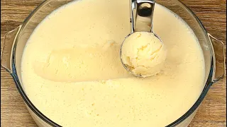 🍦All you need is milk! The most delicious homemade ice cream in 10 minutes!