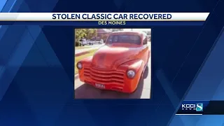 Police: Stolen classic car recovered