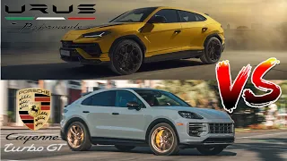 2024 Porsche Cayenne Turbo GT vs Lamborghini Urus Performante