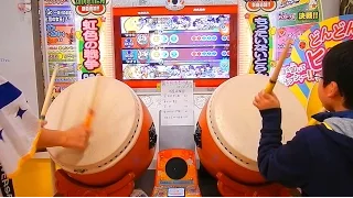 【太鼓の達人】大会で十段の小学4年生とガチバトル