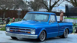 FOR SALE 1968 LSA Supercharged C-10 Shot Bed Restomod. CALL 9168567931 VICTORYLAPCLASSICS.NET