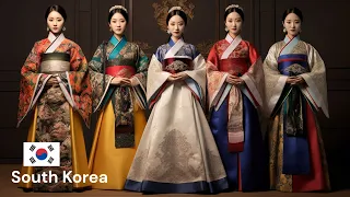 Made by AI - Traditional Clothing From Every Country