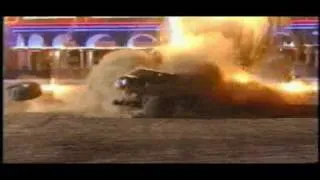 Cars   Monster trucks   Big foot trailer jump