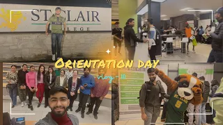 May Intake Orientation in ST. CLAIR COLLEGE || vlog-10 || Windsor Campus #stclaircollege #canada