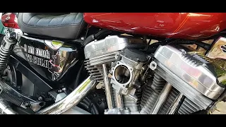 Falla Harley davidson Sportster Carburador
