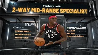 Best 2-Way Mid-Range Specialist Build on NBA 2K20! Most Overpowered Build on NBA 2K20!