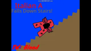 Italian Alphabet Lore A Falls Down Stairs