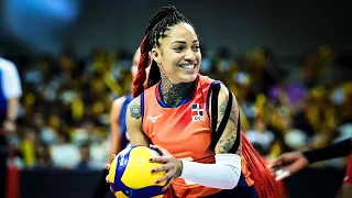 Brenda Castillo - Crazy Volleyball Libero from Dominican Republic