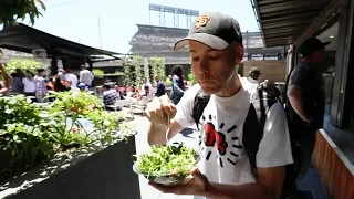 HEALTHIEST stadium food in MLB (AT&T Park)