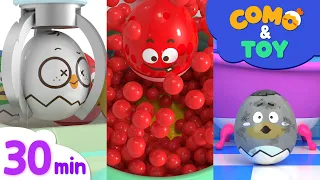 Como | Ball Pit Show 2 + More Episode 30min | Learn colors and words | Como Kids TV