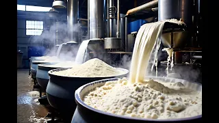 How Powdered Milk Is Made | The Dry And Dehydration Journey.