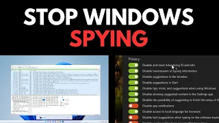 Stop Windows Spying