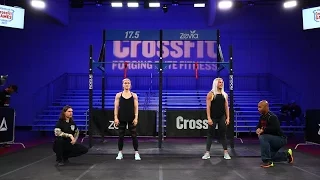 CROSSFIT OPEN 17.5 - KATRIN DAVIDSDOTTIR vs SARA SIGMUNDSDOTTIR