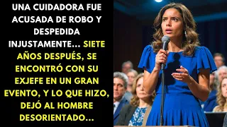 UNA CUIDADORA FUE ACUSADA DE ROBO Y DESPEDIDA INJUSTAMENTE... SIETE AÑOS DESPUÉS, SE ENCONTRÓ CON...