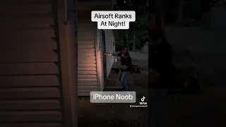 Airsoft Ranks (Night Edition) #airsoft #warzone #reels #shortvideo #short