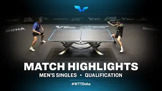 Joao Geraldo vs Thiago Monteiro | WTT Contender Doha 2021 | Men's Singles | QUAL Highlights