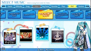 Vocaloid Pack 2 DLC overview for Groove Coaster Wai Wai Party!!!!