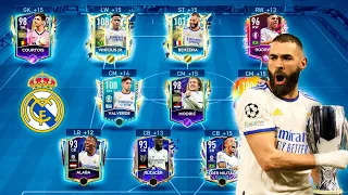 Champions! Real Madrid Super cup winning Squad Builder!! FIFA Mobile 22