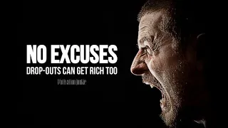 NO EXCUSES - Getting Rich Without a Degree (Money Motivation)