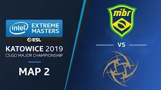 CS:GO - MIBR vs. NiP [Inferno] Map2 Ro4 - Legends Stage - IEM Katowice 2019
