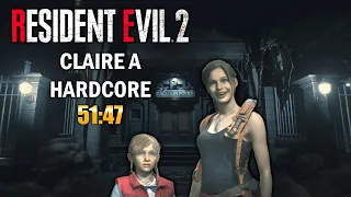 Resident Evil 2 Remake Speedrun Claire A Hardcore 51:47