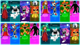 Poppy Playtime 3 New Characters Miss Delight vs Snowflack vs Harmony vs Dog Day - Tiles Hop EDM Rush