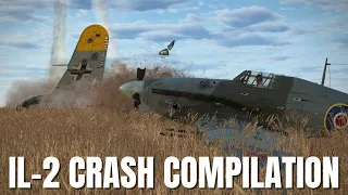 Airplane Crashes, Collisions & Fails! V160 | IL-2 Sturmovik Flight Simulator Crashes