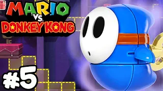 MARIO VS DONKEY KONG SWITCH GAMEPLAY WALKTHROUGH (5) - SPOOKY HOUSE