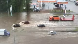 Потоп в Йошкар-Оле - второй Венеции! 05.07.2016