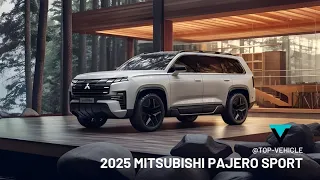 Next Gen!! 2025 Mitsubishi Pajero Sport Revealed - Family favorite SUV.