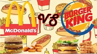 McDonald's 🍔🍟 VS Burger King 🍔🍟 | Nixaha♡