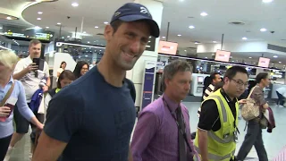 'Novak Djokovic flies home without Australian Open trophy' 15MOF