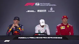 Funny: sarcastic Max Verstappen on the Sebastian Vettel / Valtteri Bottas crash |  French GP 2018