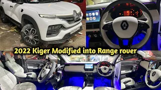💥2022 Renault Kiger Rxe modified into Range Rover🔥 kiger rxe to rxz🔥 Kiger modified🔥 2022 kiger