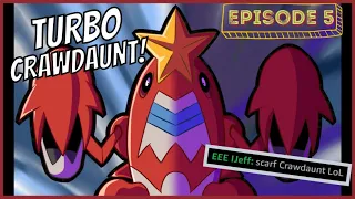 TURBO CRAWDAUNT DEMOLITION : POKEMON BDSP OU LIVE : YOUR FAVORITE POKEMON EPISODE 5