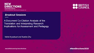 A Document Co-Citation Analysis of the Translation and Interpreting Research