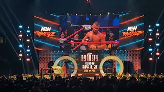 Closing Speech After Rampage PT. 2/2 - AEW Rampage @BudweiserGardens In London, ON (30/3/24)