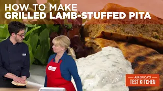 How to Make Grilled Lamb-Stuffed Pita