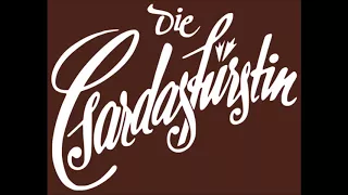 Rudolf Schock & Margit Schramm in "Die Csardasfürstin" Querschnitt