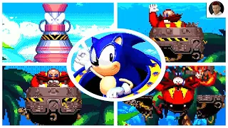 Sonic Robo Blast! (Fan Game Demo) All Bosses (NO DAMAGE)