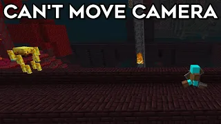 Is It Possible To Beat Minecraft Without Moving The Camera?