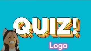 Je teste le quizz Logo sur roblox 😄