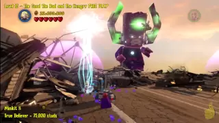 Lego Marvel Super Heroes: Lvl15 The Good The Bad & the Hungry- FREE PLAY(Minikits & Stan Lee)- HTG