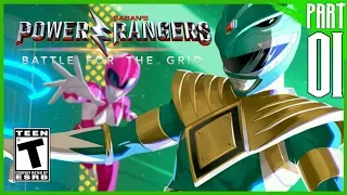 【Power Rangers: Battle for the Grid】 Story Mode Act 1 Gameplay Walkthrough [PC - HD]