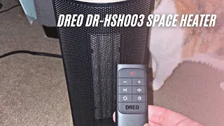 Dreo DR-HSH003 Space Heater Review & User Manual | Best Seller Space Heater