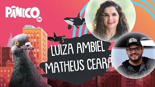 LUIZA AMBIEL E MATHEUS CEARÁ - PÂNICO - AO VIVO - 12/11/20