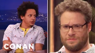 Eric Andre & Conan Prank Call Seth Rogen | CONAN on TBS