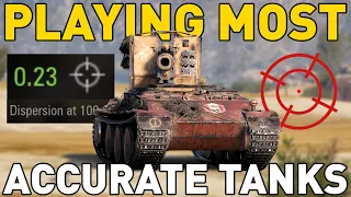 Playing the MOST ACCURATE Tanks in World of Tanks!