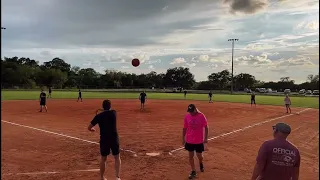 Kickball: Back to Back Double play